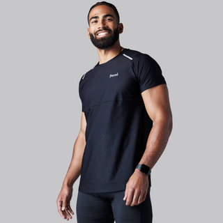 Model is 6’2" and wears a L
